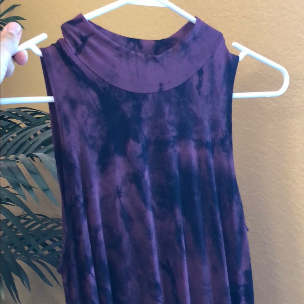 Tie die flowy shirt/dress